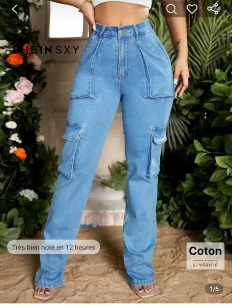 Pantalon cargo femme tendance