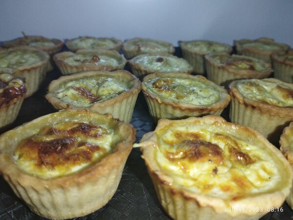 Mini quiches maison