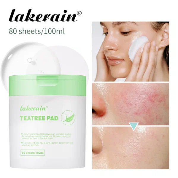 Lakerain Teatree Pads imbibés