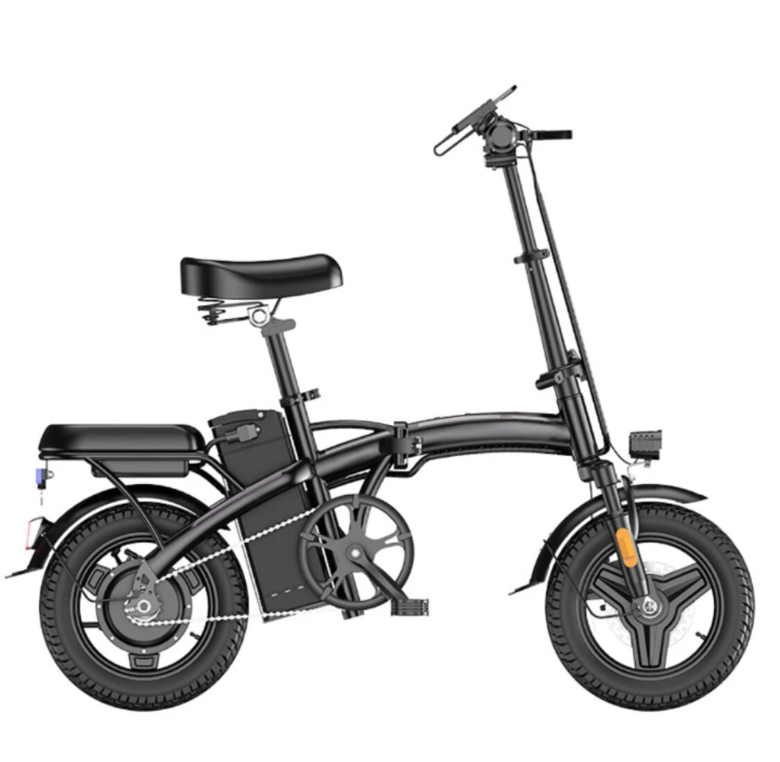 Vélo électrique pliant compact