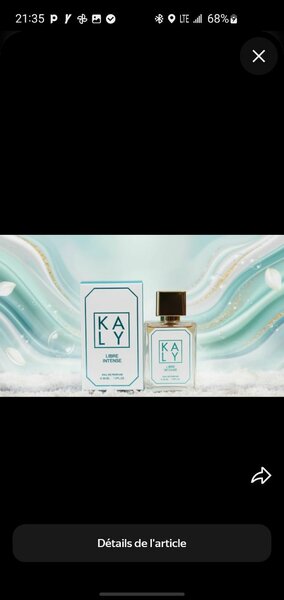 Parfum KALY Unisexe Élégant