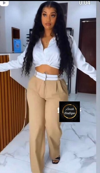 Pantalon Zara a Bande