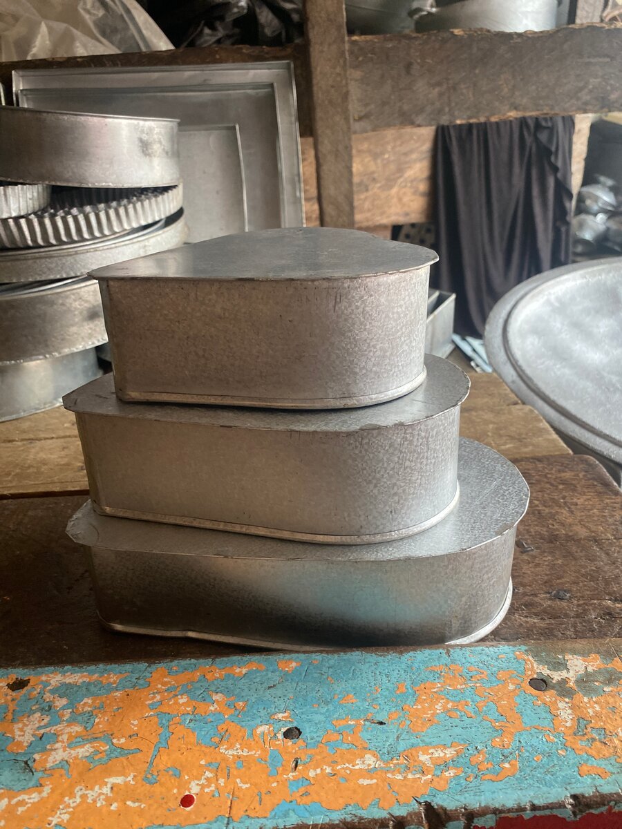 Moules à gâteau en forme de cœur