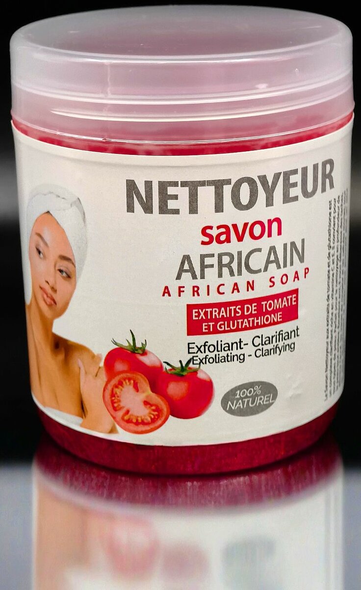 Savon Eclairc. tomate/glutat