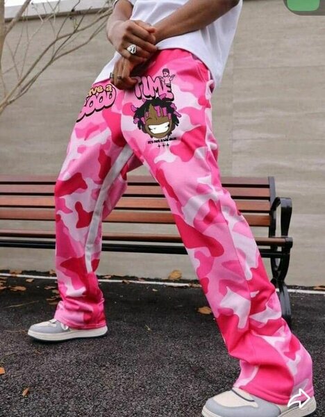 Pantalon Camo Rose Unisexe