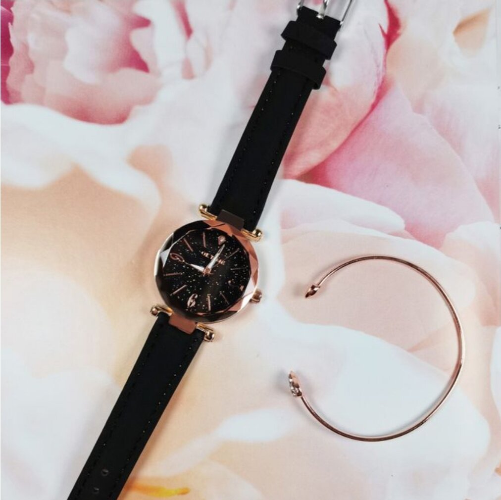Montre +Bracelet pour femme