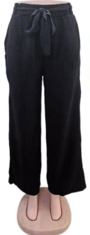 Wide trouser black