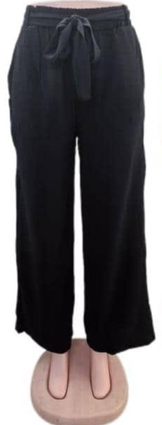 Wide trouser black