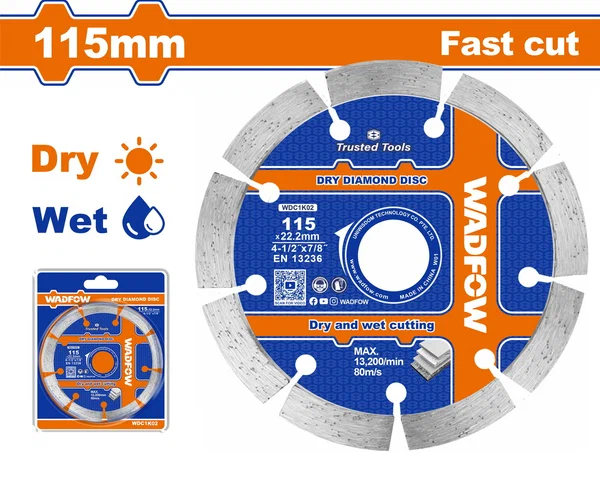 Wadfow Disque Diamant 115mm