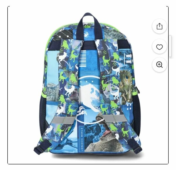 2pc Jurassic Park backpack set