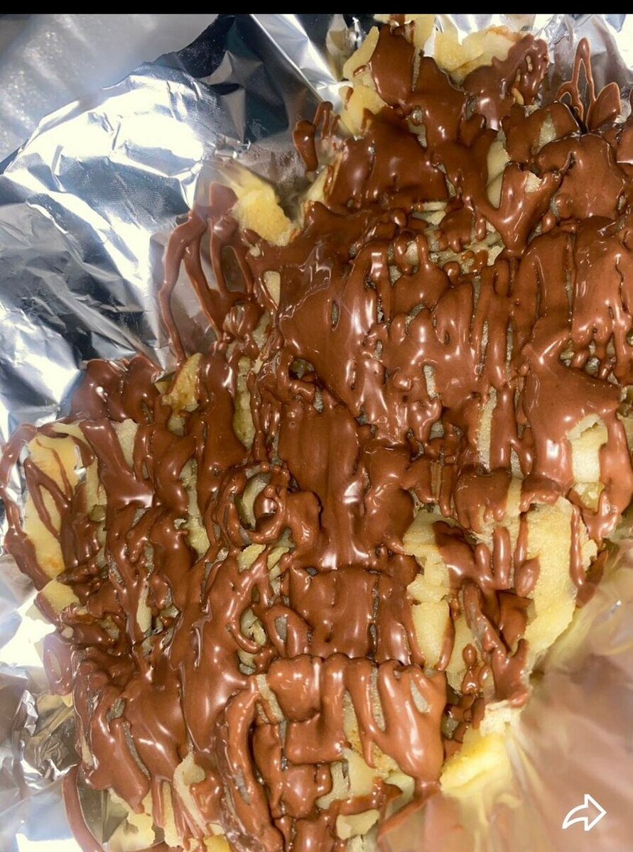 Frites au chocolat crêpes