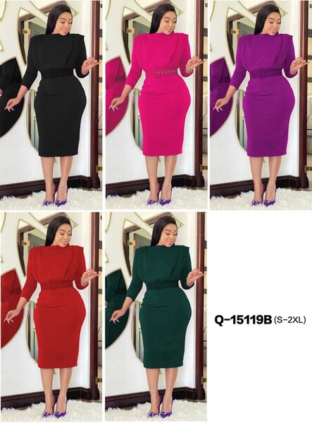 Coats 200, two piece in orange 100, pink dress 100