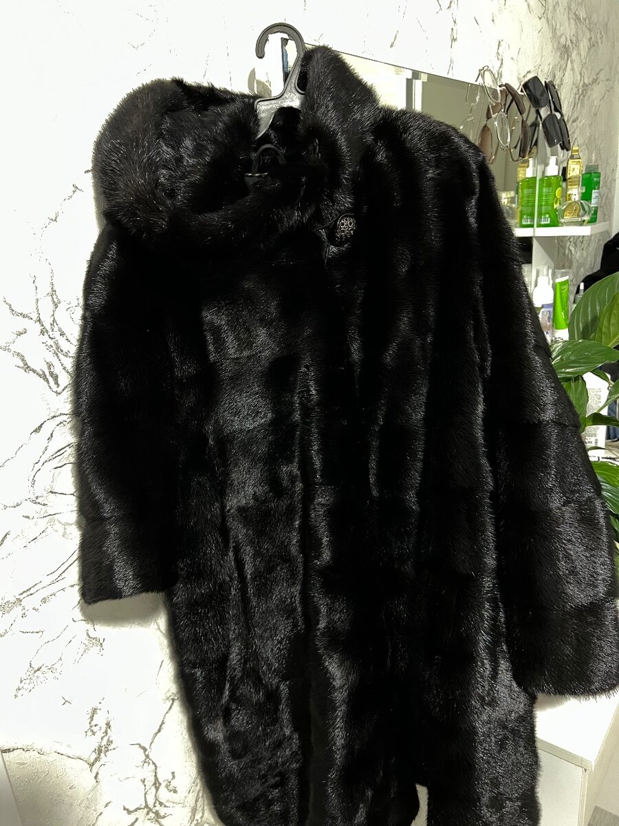 Норковая натуральная шуба (48-52)