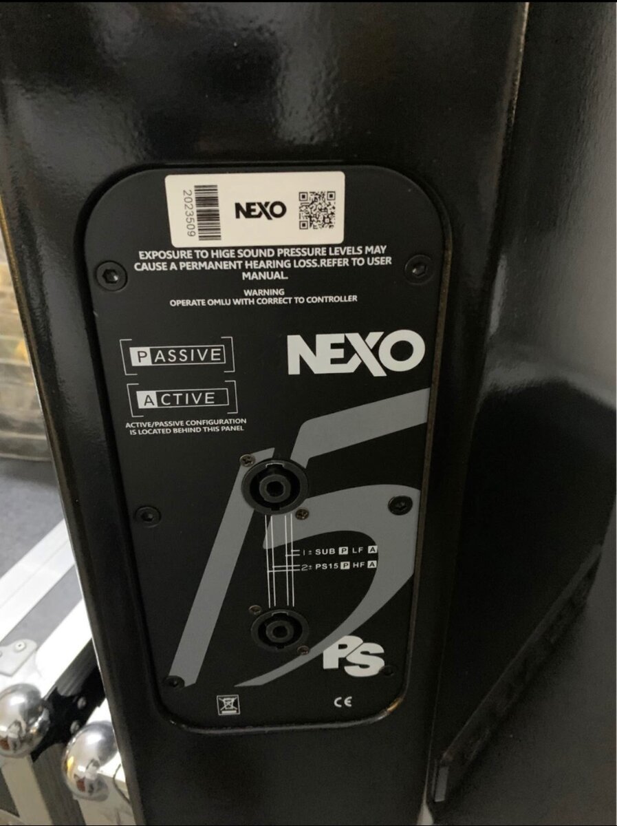 Enceintes Actives Nexo PS