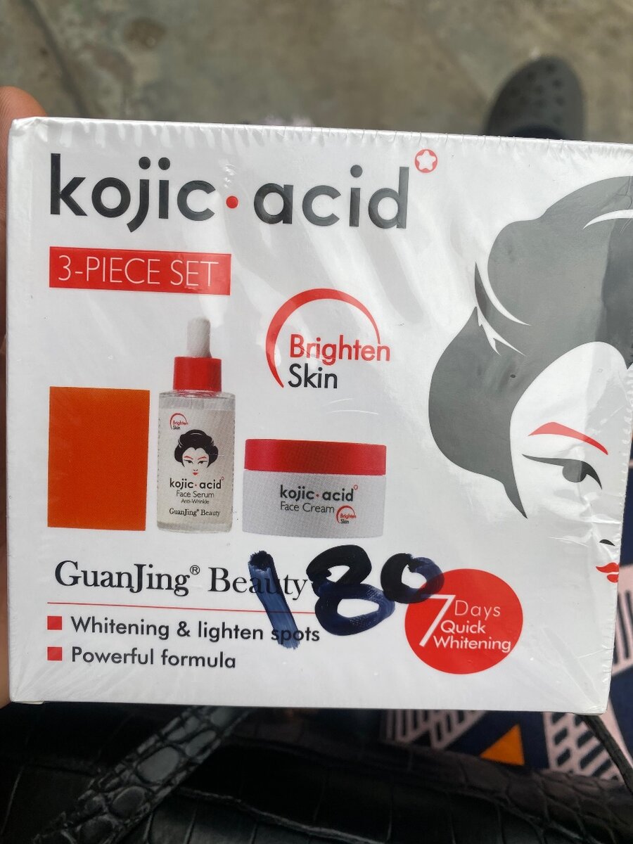 Skincare products helps with acne and any skin problems