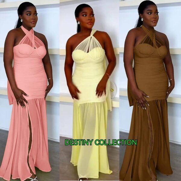 Robe Longue Élégante Femme