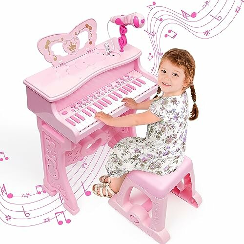 Piano enfant électronique coloré