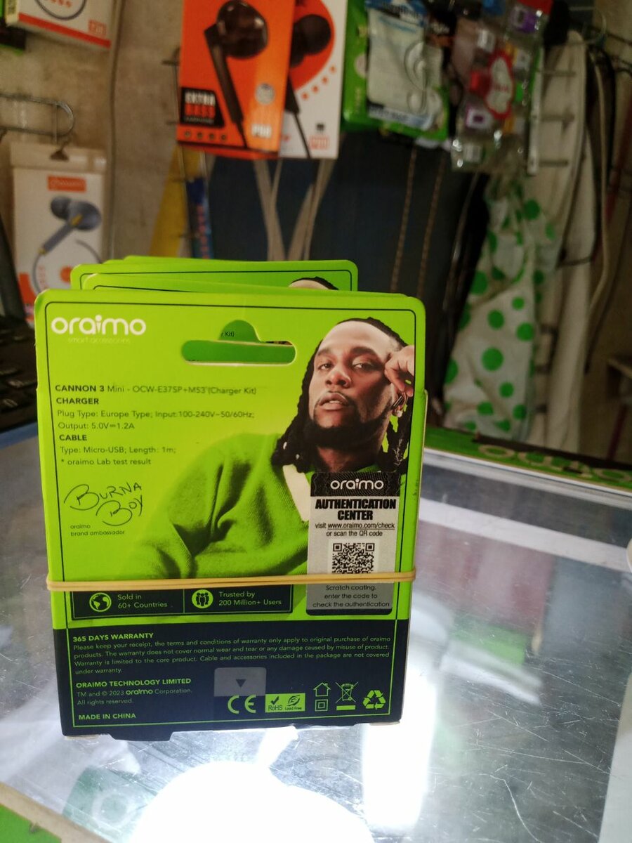 Chargeur Oraimo CANNON 3 Mini
