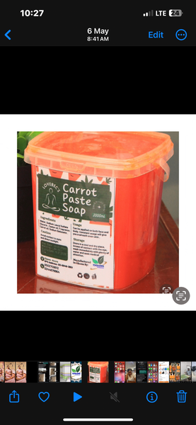 Carrot Soap