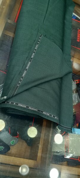 Tissu Costume Vert Superfin
