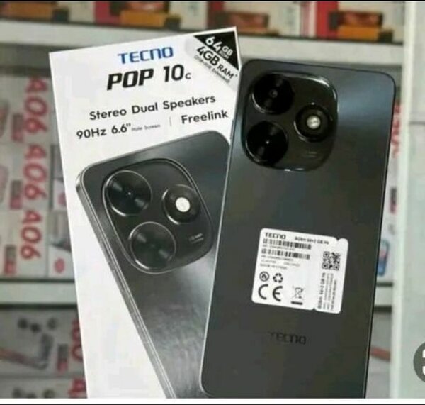 Tecno Pop 10c 64GB Smartphone