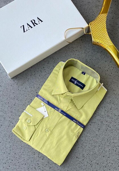 Polo cotton long sleeves shirt