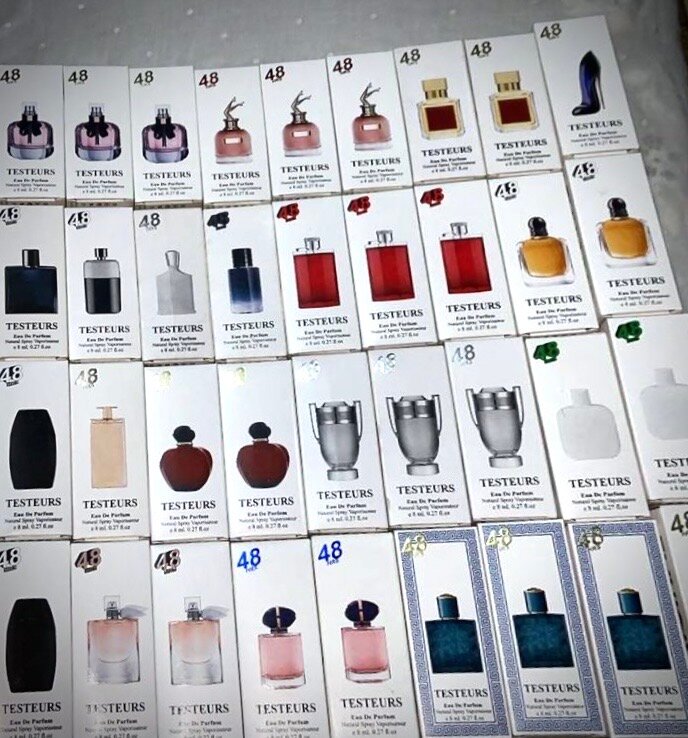 Parfums Miniatures Testeurs