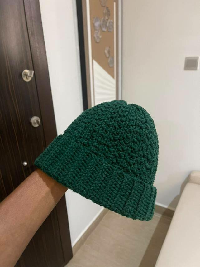 Hand-made beanie