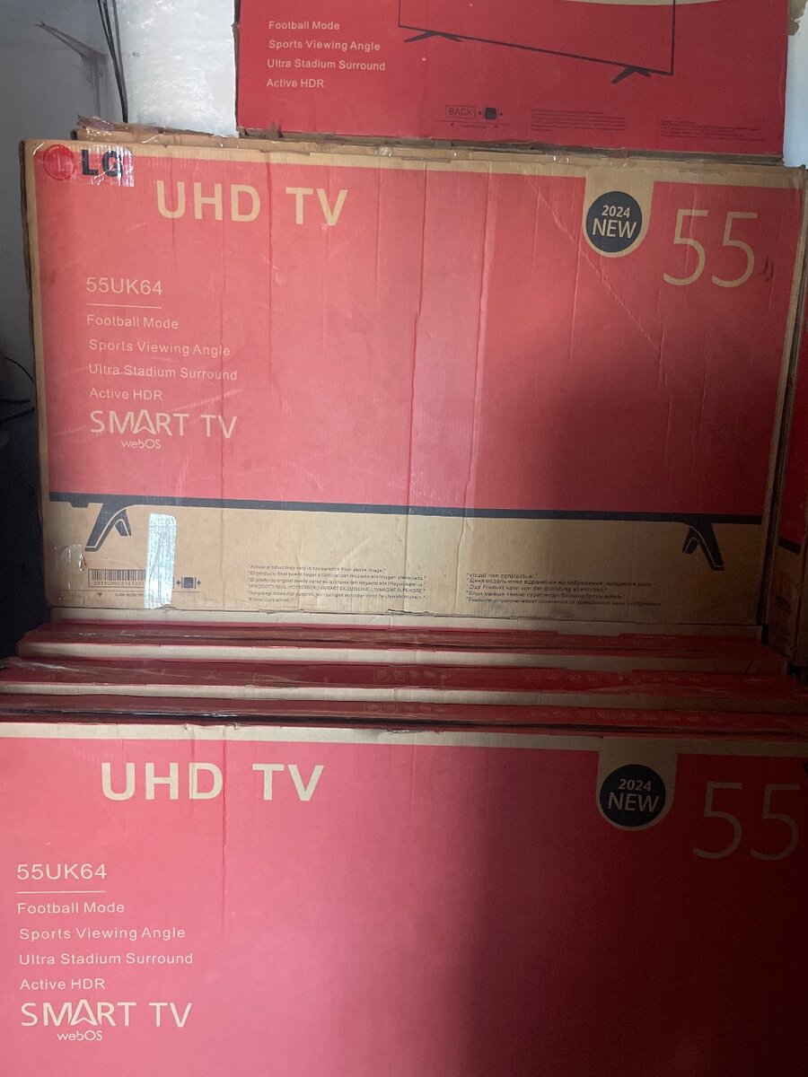 LG 55 inches and 43 inches