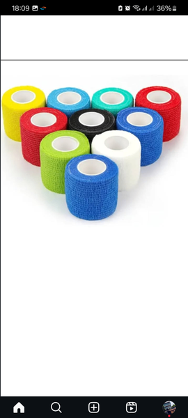 Bandes Cohésives Multicolores