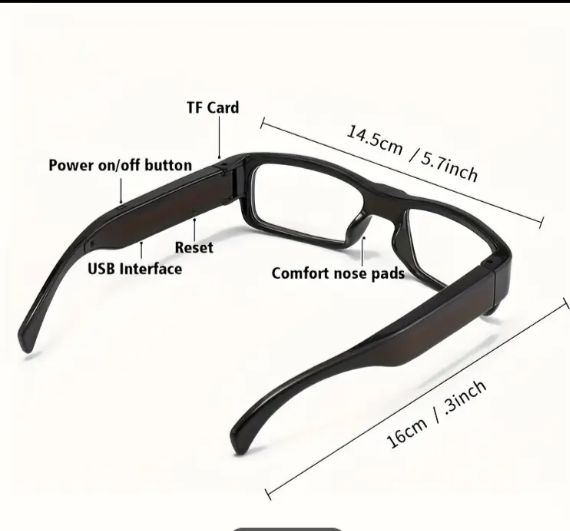 Lunettes connectées caméra esp