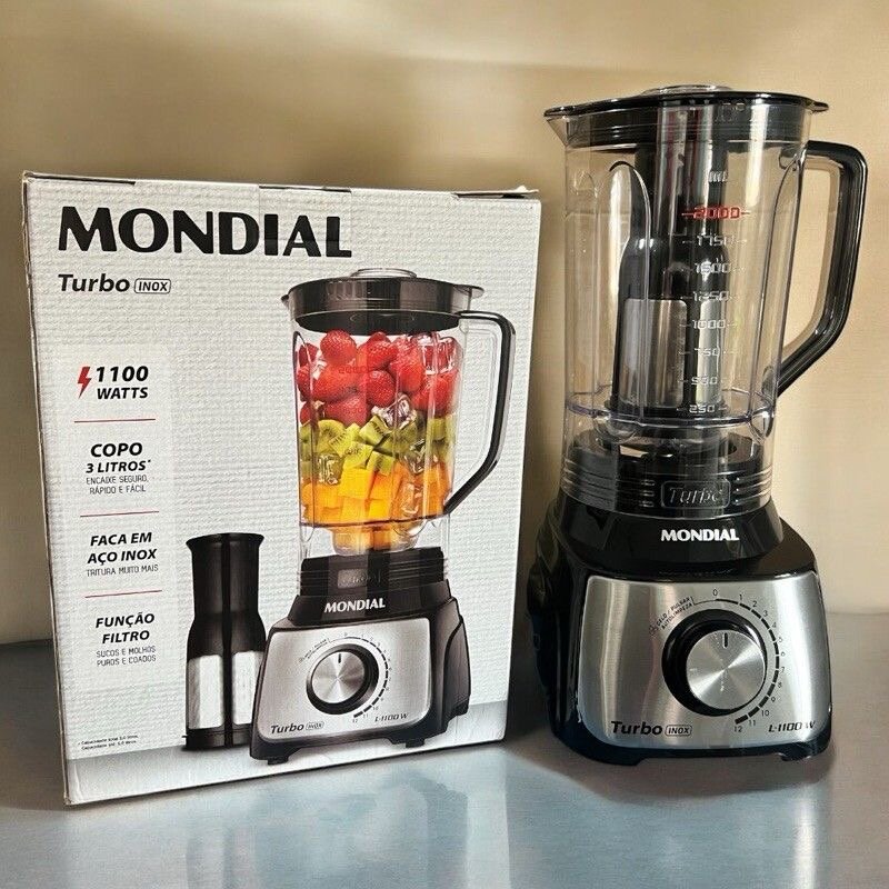 Mixeur Blender Puissant Inox