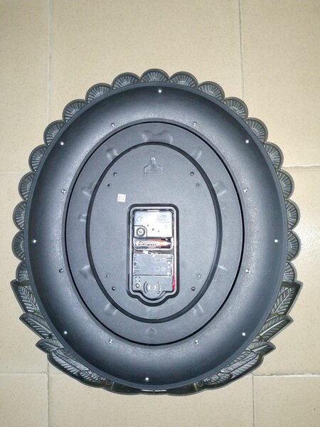 Horloge avec verset biblique