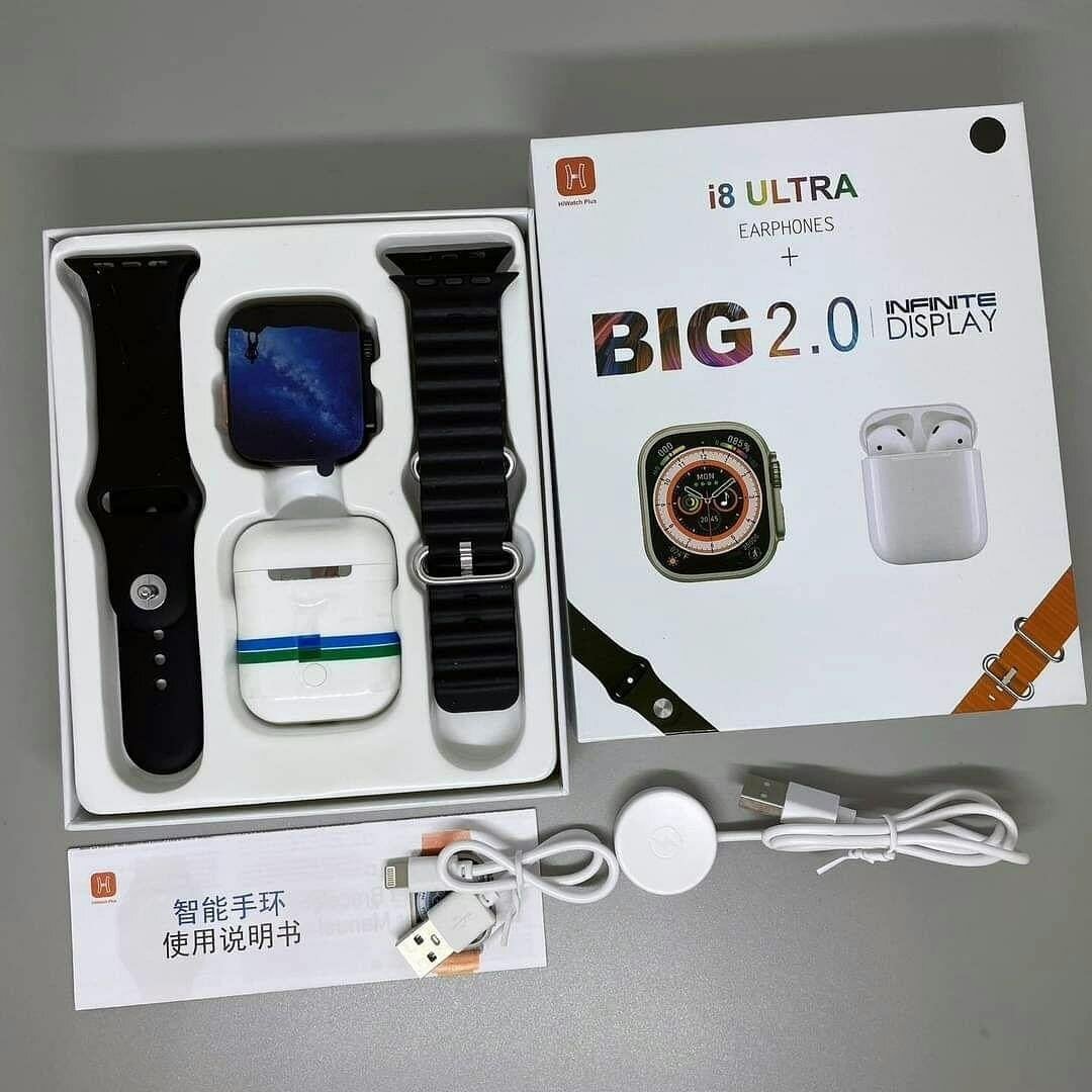 Montre connectée et écouteurs bluetooth