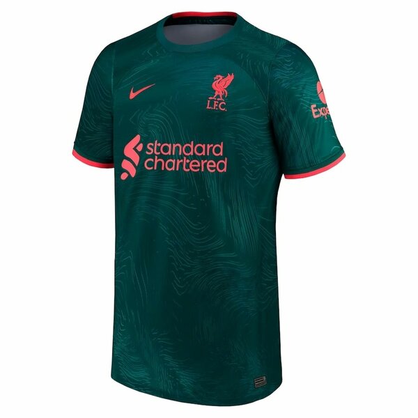 Maillot liverpool vert