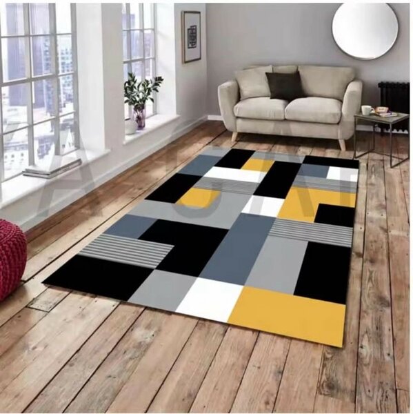 Tapis Moderne Abstrait