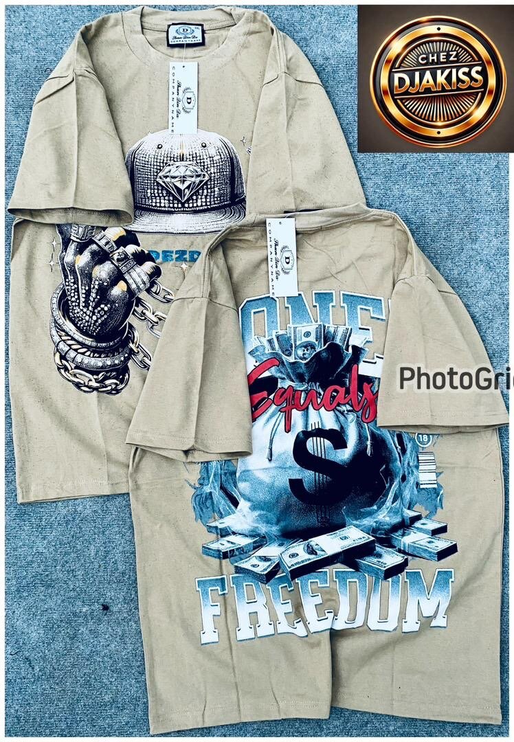 T-shirts décontractés imprimés