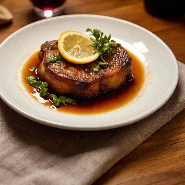 Côtes de porc braisées gourmandes