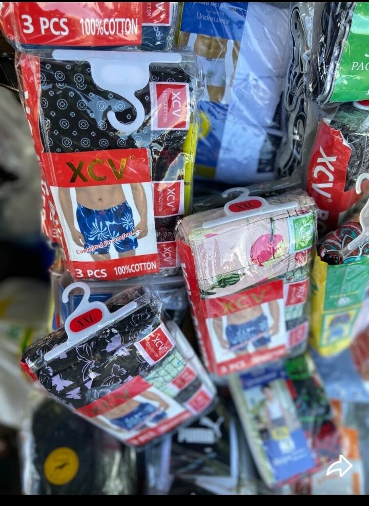 Lot de 3 boxers homme en coton