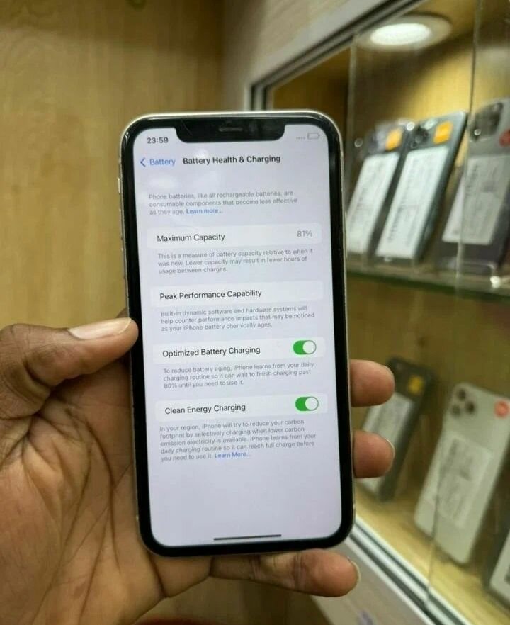 iPhone 11 Blanc Reconditionné
