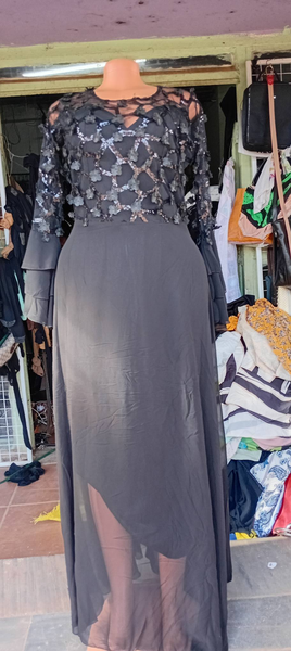 Long dress black 