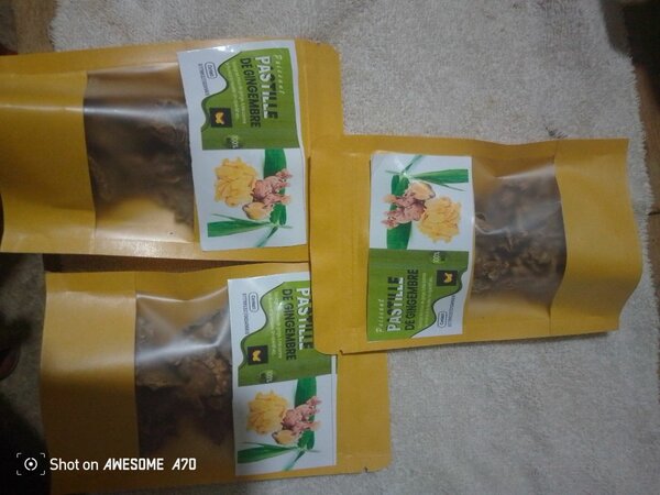 Pastilles de Gingembre Naturel