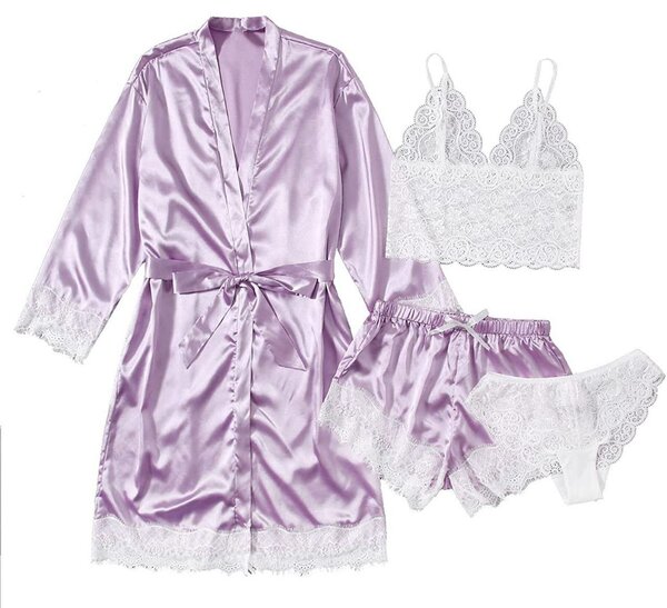 Ensemble de lingerie satin