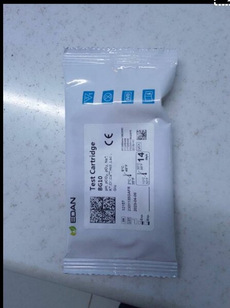 EDAN ABG cartridge I15