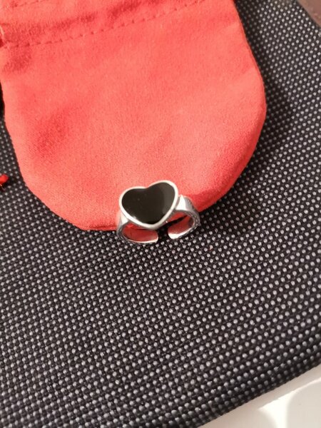 Кольцо сердечка