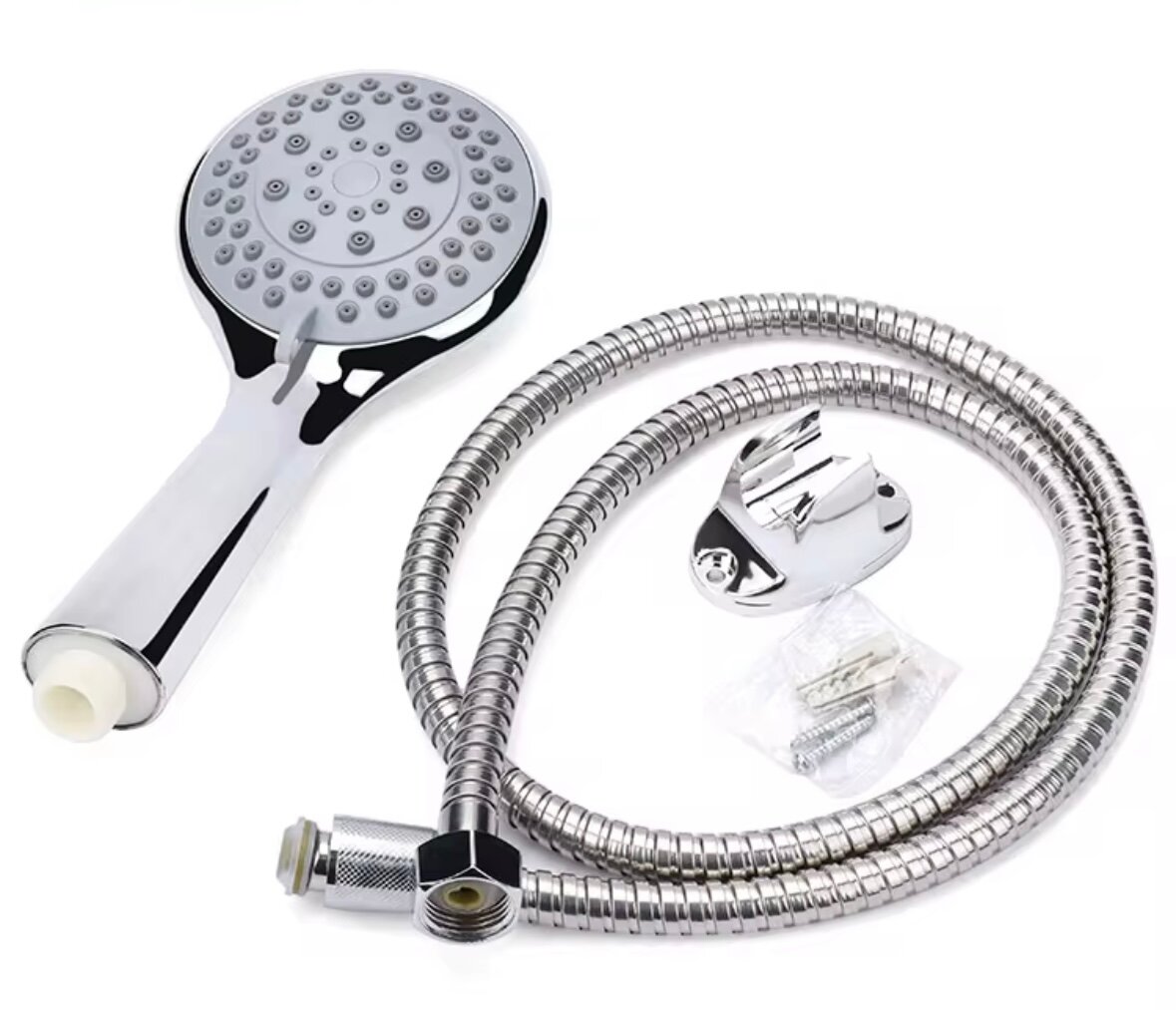 Douchette à main chromée 3 fonctions