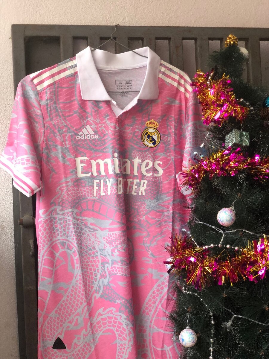 Maillot rose du Real Madrid
