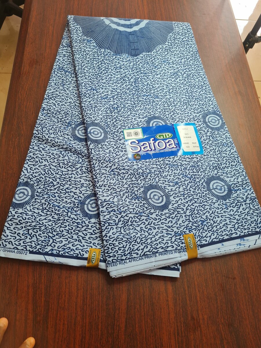 Safoa Indigo white fabrics