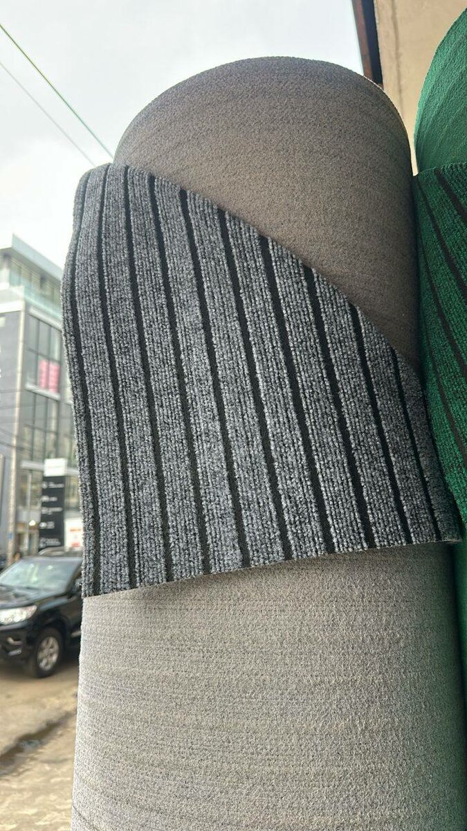 Moquette de sol avec rayures