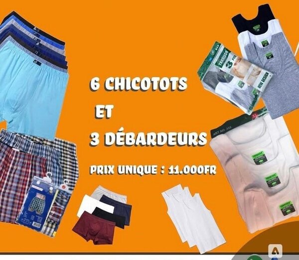 Ensemble Sous-vêtements Homme